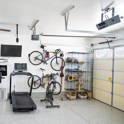 Show full view: Heat Storm 6000-Watt 240V Hard-Wired Garage Heater, Black slide 5 of 8