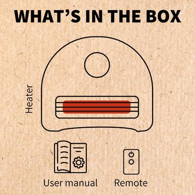 Show full view: Heat Storm 1500-Watt Portable Utility Infrared Heater, Black slide 4 of 7