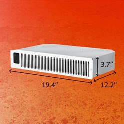 Heat Storm 1500-Watt Kick Space Wi-Fi Infrared Heater, White slide 2 of 9