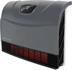 Heat Storm 1500-Watt Minimalist Wi-Fi Infrared Wall Heater, Gray