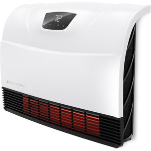 Heat Storm 1500-Watt Smart Infrared Wall Heater with Wi-Fi, White