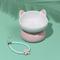 Show in main carousel: Fairela MiaoFairy Blossom Ceramic Elevated Dog & Cat Bowl, Small: 2-cup, Pink slide 7 of 10