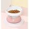 Show in main carousel: Fairela MiaoFairy Blossom Ceramic Elevated Dog & Cat Bowl, Small: 2-cup, Pink slide 8 of 10