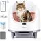 Show in main carousel: Aoruefar Open-Top Smart Self Cleaning Cat Litter Box Bundle, White slide 1 of 11