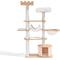 Show in main carousel: Happy & Polly Royal Crown Collection 70-in Oak Wood Cat Tree & Condo, Beige slide 5 of 11