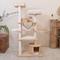 Show in main carousel: Happy & Polly Royal Crown Collection 70-in Oak Wood Cat Tree & Condo, Beige slide 3 of 11