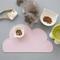 Show in main carousel: Happy & Polly Cloud Shaped Cat & Dog Food Mat, Pink slide 1 of 10