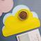 Show in main carousel: Happy & Polly Cloud Shaped Cat & Dog Food Mat, Yellow slide 7 of 10