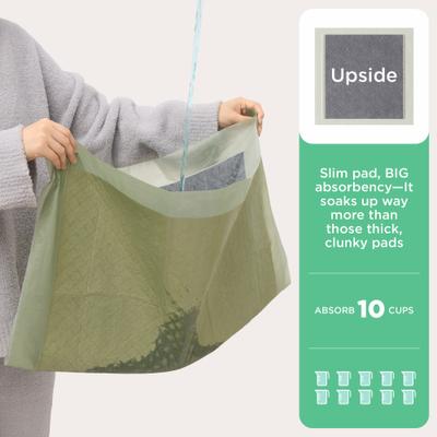 Show full view: Bedsure Odor-Control Super Absorbent & Leak Proof Disposable Dog Pee Pads, X-Large: 28 x 34-in, 52 count slide 4 of 10