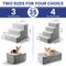 Show in main carousel: TSCOMON Non-Slip High Density Foam Dog Stairs, Light Grey, 4 steps slide 2 of 8