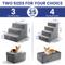 Show in main carousel: TSCOMON Non-Slip High Density Foam Dog Stairs, Grey, 3 steps slide 2 of 7