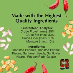 C&S Ready-to-Use Hot Pepper Seed Cylinder Wild Bird Food, 1.76-lb, 2 count slide 2 of 9