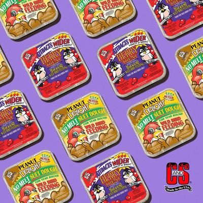 Show full view: C&S Peanut Delight Dough & Berry Treat Suet Wild Bird Food, 24 count slide 8 of 10