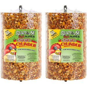 C&S Ready-to-Use Hot Pepper Seed Cylinder Wild Bird Food, 1.76-lb, 2 count