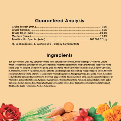 Show full view: Kaytee Food From the Wild Chinchilla Food, 3-lb bag slide 5 of 9