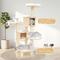Show in main carousel: KAMABOKO Multi-Level 67-in Plush Cat Scratching Tree Tower & Condos, Beige slide 2 of 7
