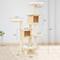Show in main carousel: KAMABOKO Multi-Level 67-in Plush Cat Scratching Tree Tower & Condos, Beige slide 3 of 7