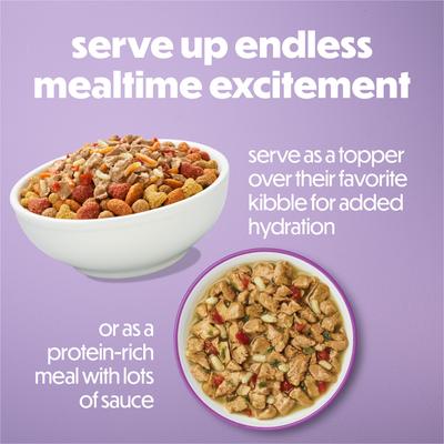 Show full view: Purina Beneful Medleys Mediterranean Style with Real Lamb in Gravy Wet Dog Food, 3-oz, pack of 3 slide 6 of 13