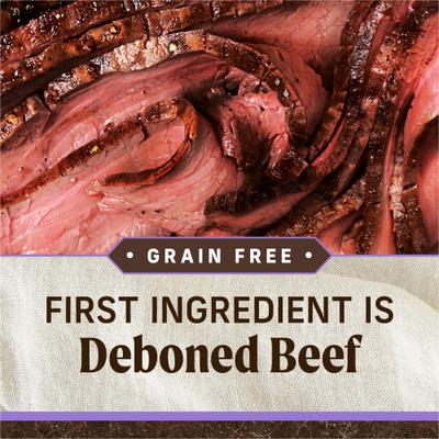 Show full view: Merrick Grain-Free Dry Puppy Food Real Beef & Sweet Potato Recipe, 22-lb bag slide 7 of 12