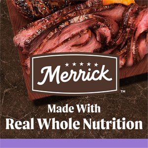 Merrick Grain-Free Dry Puppy Food Real Beef & Sweet Potato Recipe, 22-lb bag