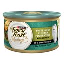 Fancy Feast Medleys White Meat Chicken Florentine Canned Cat Food, 3-oz, case of 24