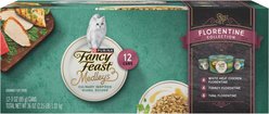 Fancy Feast Medleys Florentine Collection Pack Canned Cat Food, 3-oz, case of 12