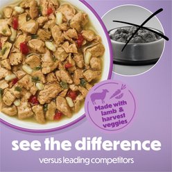 Purina Beneful Medleys Mediterranean Style with Real Lamb in Gravy Wet Dog Food, 3-oz, pack of 3 slide 2 of 7