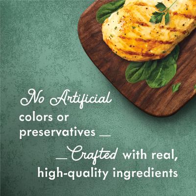 Show full view: Fancy Feast Medleys White Meat Chicken Florentine Canned Cat Food, 3-oz, case of 24 slide 7 of 14