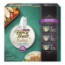 Fancy Feast Medleys Poultry Collection with Garden Greens in Sauce Variety Pack Canned Cat Food, 3-oz can, case of 30