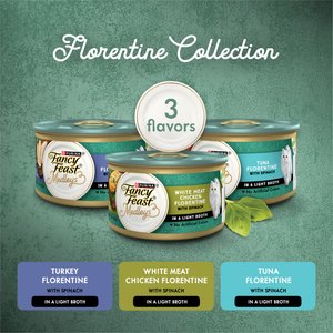 Fancy Feast Medleys Florentine Collection Pack Canned Cat Food, 3-oz, case of 12