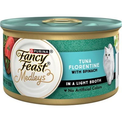 Fancy Feast Fancy Feast Elegant Medleys Tuna Florentine Cat Food, 3-oz, 24 ct