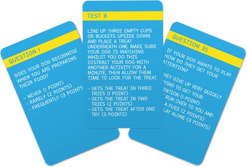 Show full view: Gift Republic Dog IQ Test Card Pack slide 3 of 3