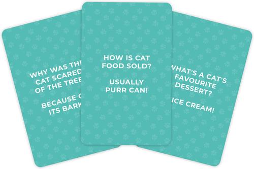 Show full view: Gift Republic Cat Jokes Card Pack slide 4 of 4