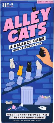 Show full view: Gift Republic Alley Cats Stacking Game slide 2 of 7