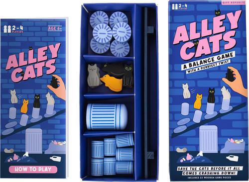 Show full view: Gift Republic Alley Cats Stacking Game slide 4 of 7