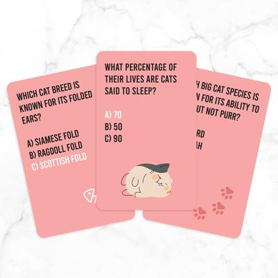 Show full view: Gift Republic Cat Quiz Card Pack slide 4 of 4