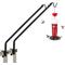 Show in main carousel: Kingsyard Adjustable Metal Deck Hanging Bird Feeders Railing Hooks, Black, 2 count slide 1 of 10