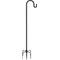 Show in main carousel: Kingsyard Adjustable Shepherd Hooks Outdoor Heavy Duty Bird Feeder Pole, Black, 92-in, 1 count slide 1 of 9