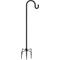 Show in main carousel: Kingsyard Adjustable Shepherd Hooks Outdoor Heavy Duty Bird Feeder Pole, Black, 76-in, 1 count slide 1 of 9