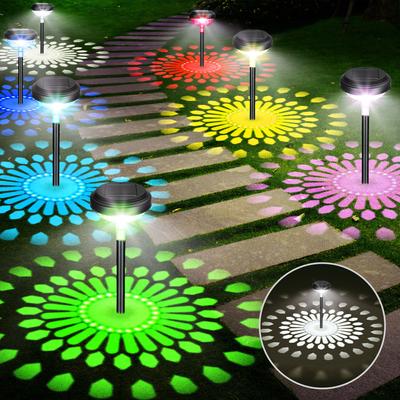 Show full view: Kingsyard Solar Pathway Lights Outdoor Waterproof IP67 Bird LED Solar Lights, Warm White, 8 count slide 9 of 10