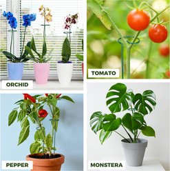 Kingsyard 36-in Durable Bird Plant Support Stakes, Green, 20 count slide 2 of 9