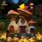 Show in main carousel: Yarty Solar Garden Statue Lights Mushroom Bird Fairy House Figurine slide 3 of 9