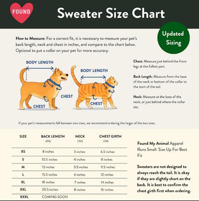 Show full view: Found My Animal Candy Corn Dog Sweater, Large slide 2 of 6