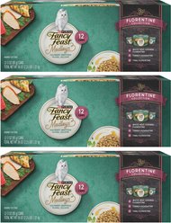 Fancy Feast Medleys Florentine Collection Pack Canned Cat Food, 3-oz can, bundle of 36 