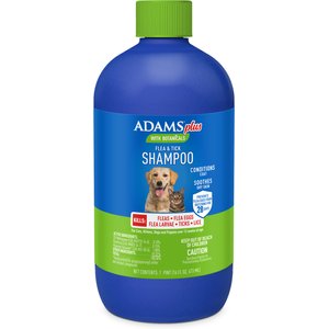 ADAMS Botanicals Flea & Tick Shampoo for Dogs & Cats, 16-fl oz bottle