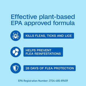 ADAMS Botanicals Flea & Tick Shampoo for Dogs & Cats, 16-fl oz bottle