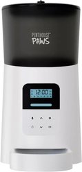 Penthouse Paws Smart Automatic with LCD Panel Dog & Cat Feeder, 6-ltr, White slide 2 of 9