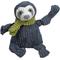 Show in main carousel: HuggleHounds Knottie Seb Sloth Tough Squeaky Plush Dog Toy, Large slide 1 of 10