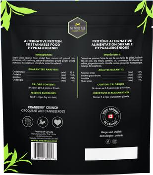 Show full view: The Thre3 Rule Cranberry Crunch Dog Treats, 125-gram slide 3 of 3