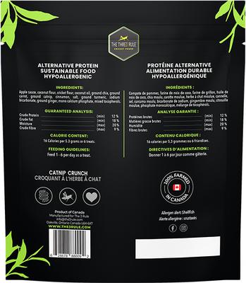 Show full view: The Thre3 Rule Catnip Crunch Cat Treats, 90-gram slide 3 of 3